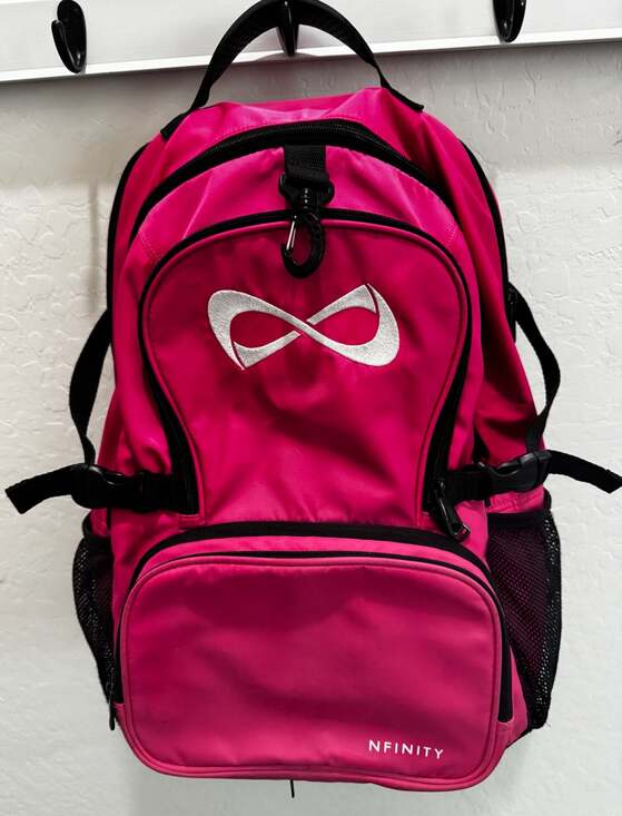 Nfinity Handbags - Nfinity Classic Cheerleading Backpack in Pink